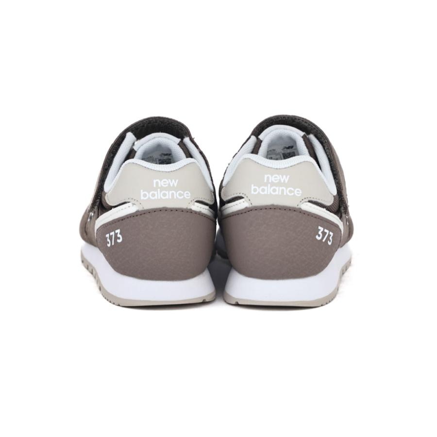 ニューバランス new balance キッズ ジュニア スニーカー Y373 7AJ バンジー ウィズ トップ ストラップ ブラウン 運動靴 子供靴 男の子 女の子 マジックテープの画像