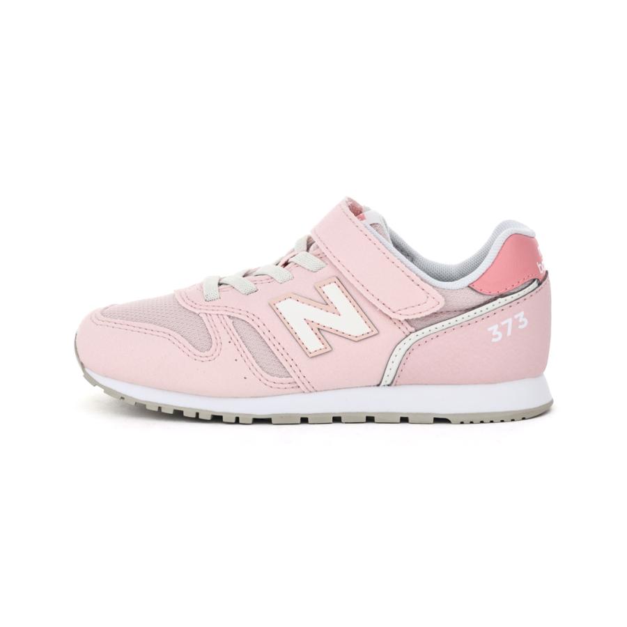 ニューバランス new balance キッズ ジュニア スニーカー Y373 9V4 バンジー ウィズ トップ ストラップ ピンク 運動靴 子供靴 女の子 マジックテープ ベルクロの画像