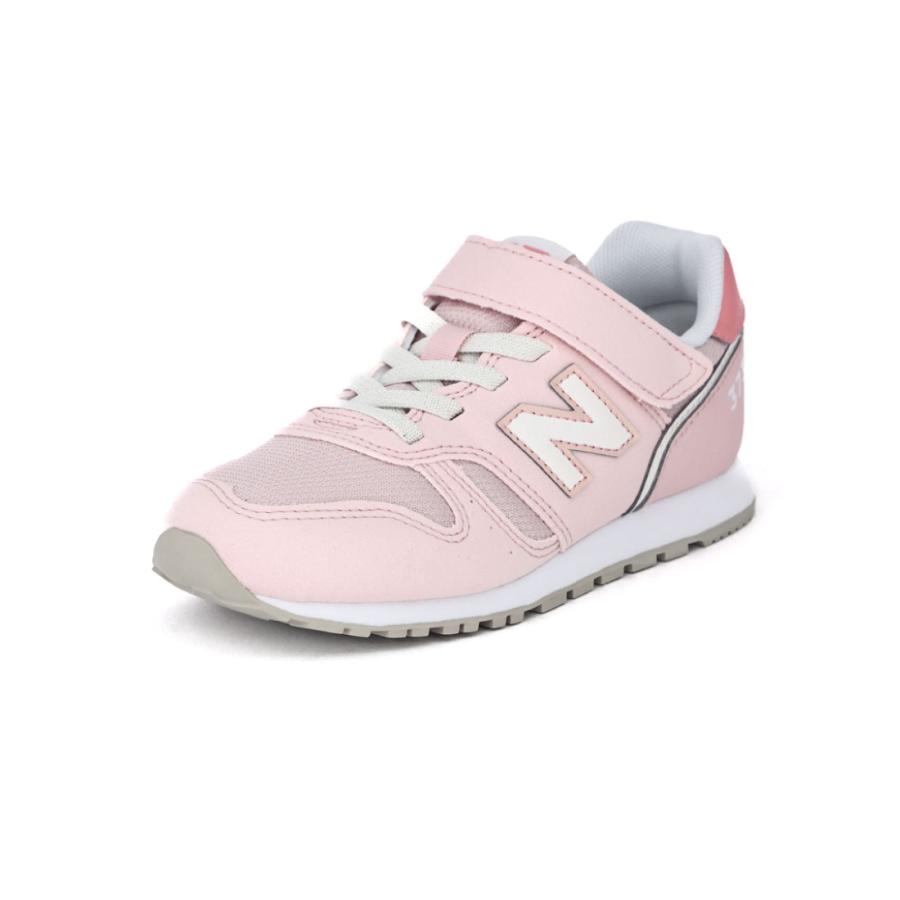 ニューバランス new balance キッズ ジュニア スニーカー Y373 9V4 バンジー ウィズ トップ ストラップ ピンク 運動靴 子供靴 女の子 マジックテープ ベルクロの画像