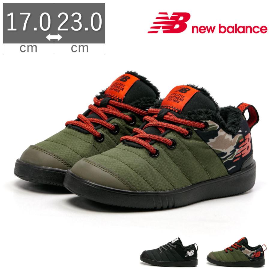 ニューバランス Newbalance Yhmoc キッズ スリッポン スニーカー モックシューズ 靴 ブラック 黒 撥水 もこもこ Nb Yhmoc フットプレイス 通販 Yahoo ショッピング