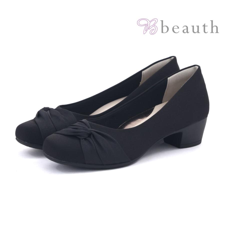 beauth（ビュース） レディース パンプス ラクピタ LUCK pita 黒