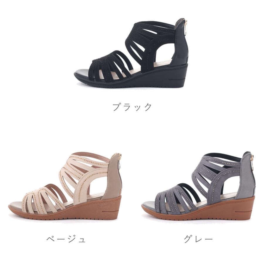 OFUON オフオン レディース サンダル グラディエーターサンダル