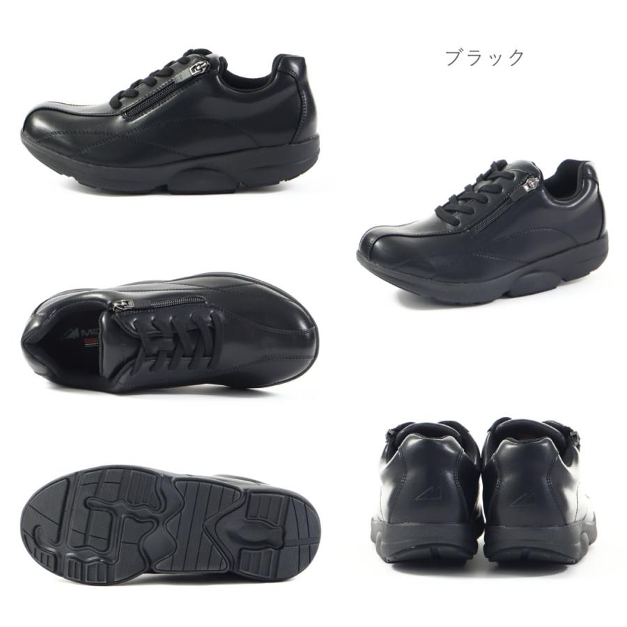 MID FOOT（ミッドフット） レディース スニーカー ベーシックジップ