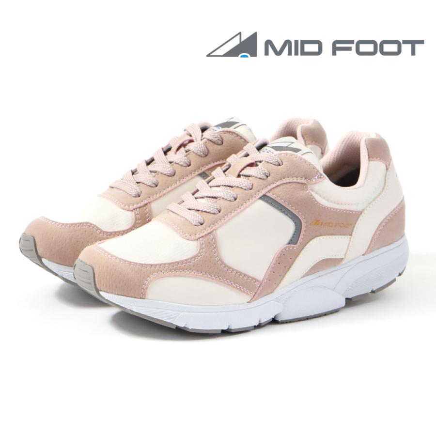MID FOOT（ミッドフット） レディース スニーカー デイリーライフ 