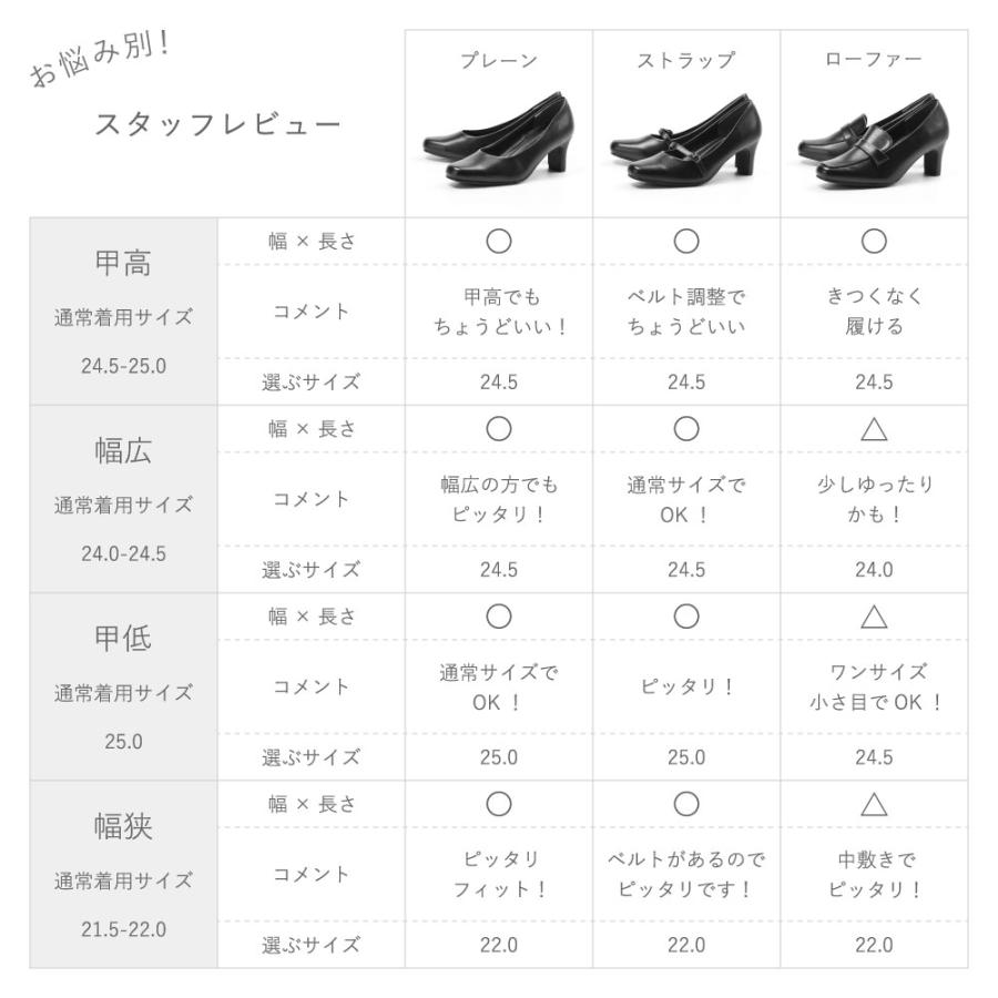 パンプス 黒 ローヒール 走れるパンプス 痛くない 歩きやすい ビジネス オフィス 就活 冠婚葬祭 ロメオバレンチノ 3E 幅広 ストラップ レディース ブラック | Romeo Valentino | 25