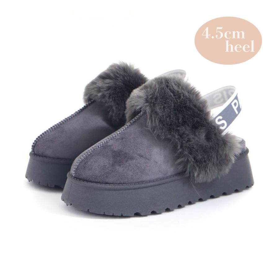 レディース ムートンサンダル ムートンサボ ファーサンダル クロッグ