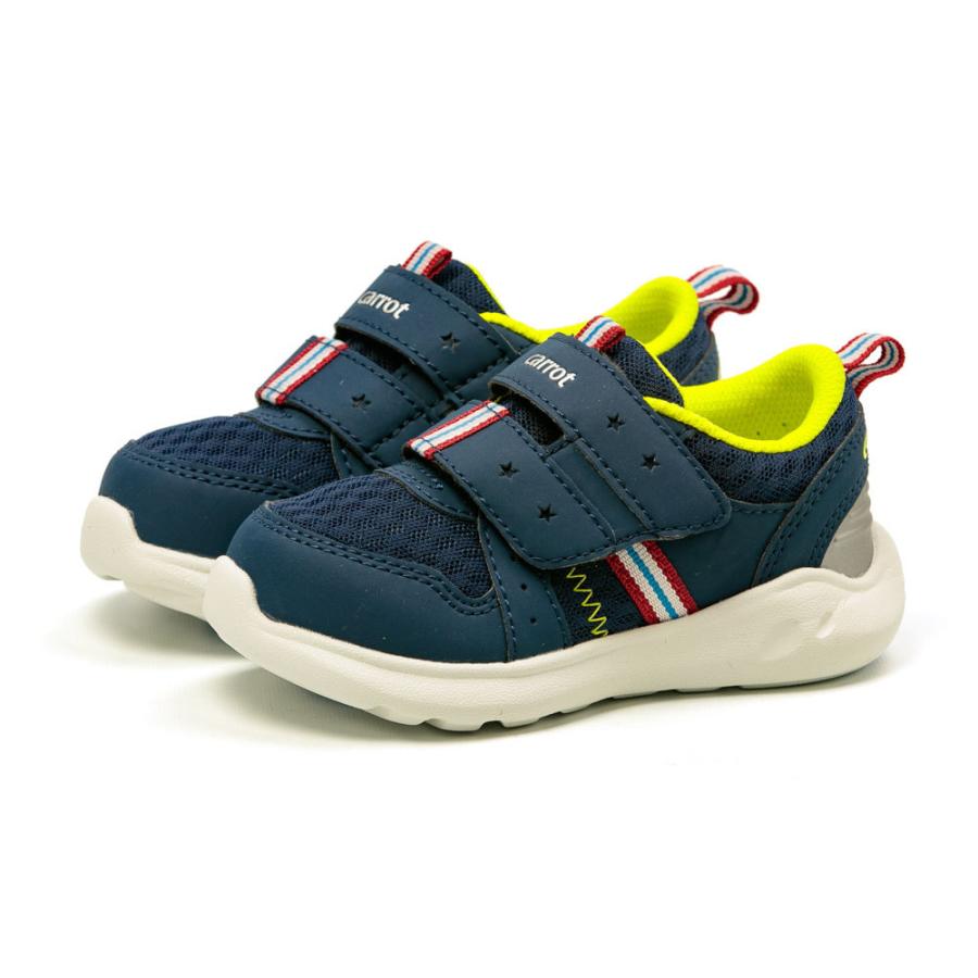 ムーンスター キャロット スニーカー キッズ シューズ ベルクロ マジックテープ 面ファスナー 速乾 すぐ乾く 抗菌 防臭 洗濯機で洗える Cr C2285 Moonstar Tkhs Crc2285 フットプレイス 通販 Yahoo ショッピング