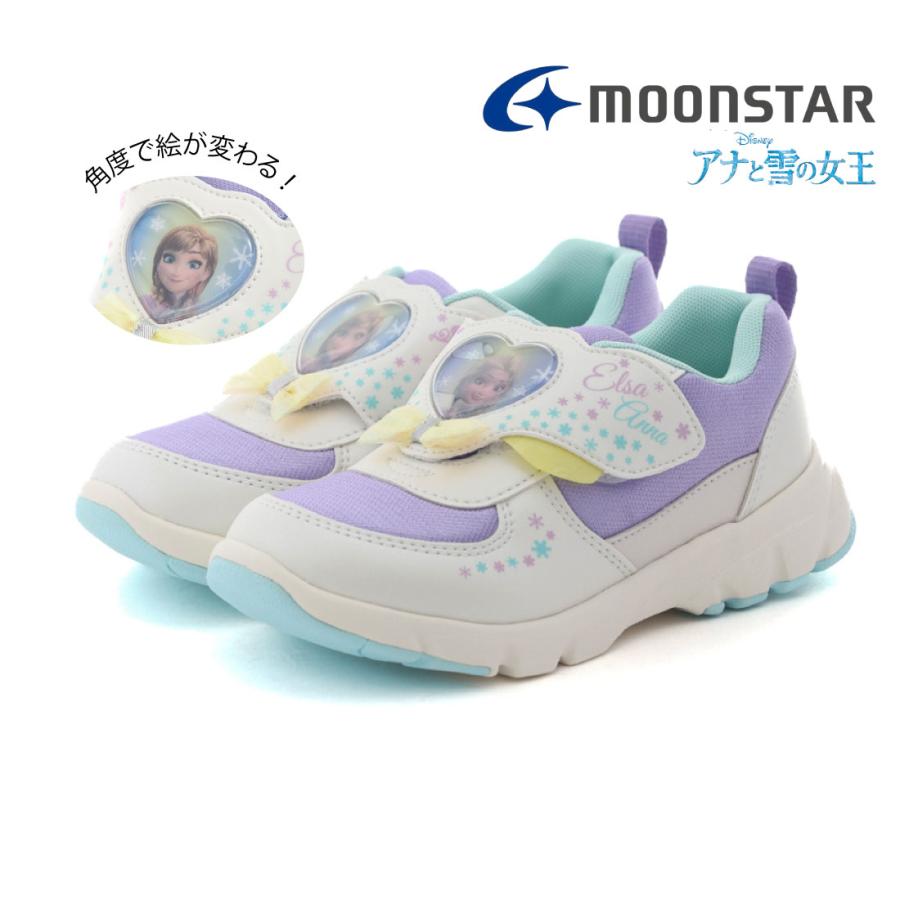 ムーンスター moonstar キッズ ジュニア スニーカー ディズニー Disney DN C1360 C1361 C1362 女の子 男の子 子供 ラプンツェル ティンカーベル アナと雪の女王 | MoonStar | 14