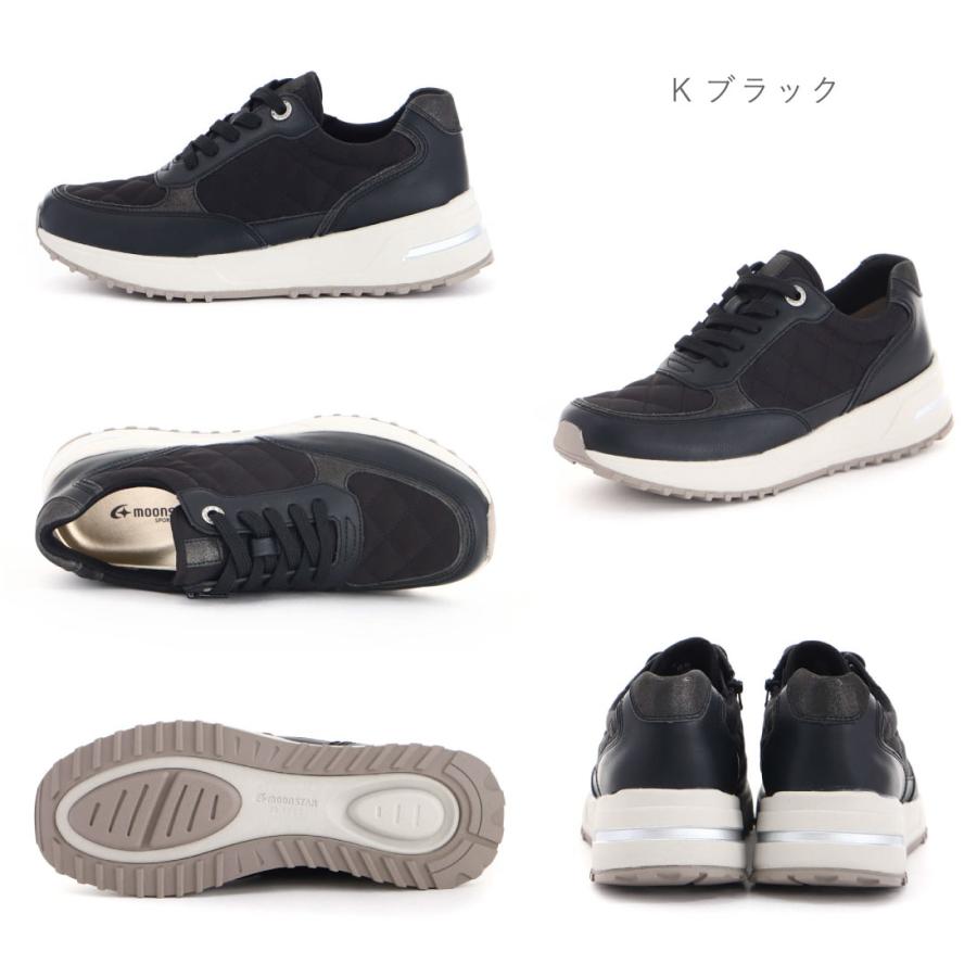 ムーンスター moonstar レディース スニーカー スポルス SP0801 本革
