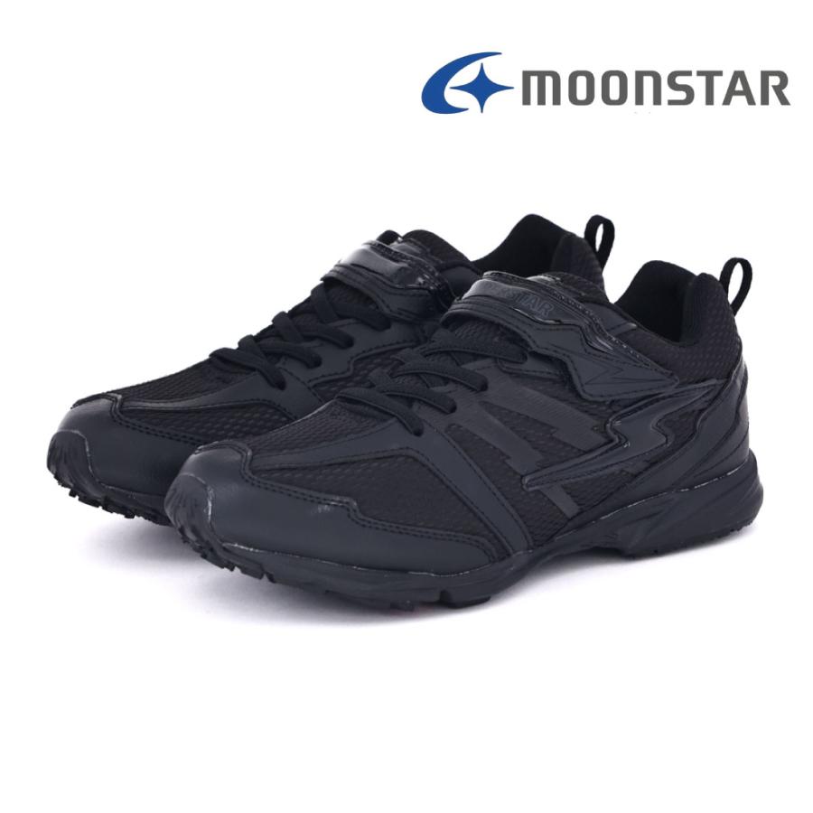 定価5.7万 MARK&LONA 15周年記念 ベスト38 黒 スタッズ 23年 ムーンスター スーパースター スニーカー キッズ ジュニア 男の子