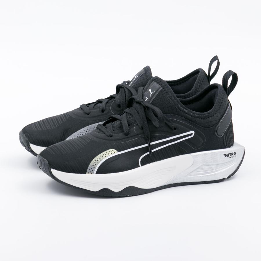 PUMA ニトロ PUMA（プーマ） レディース スニーカー ローカット ブラック パワー