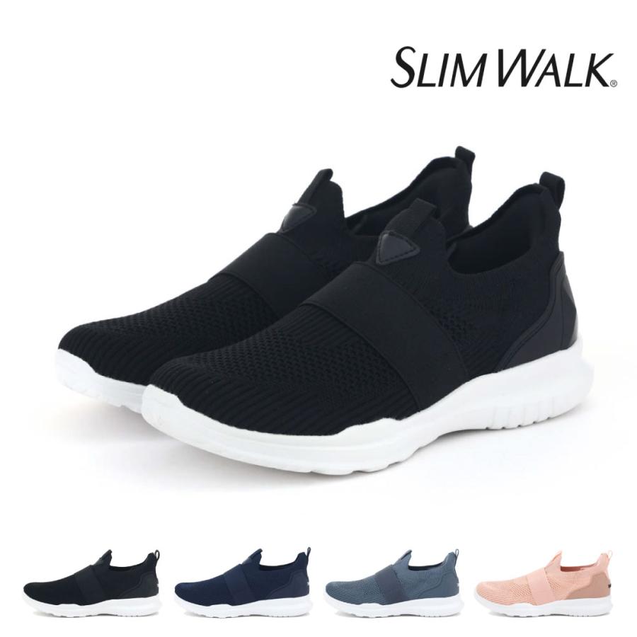 スリムウォーク（SLIM WALK） レディース スニーカー スリッポン