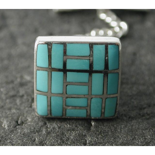 シルバーアクセサリー ブローチ インディアンジュエリー ズニ Sheldon