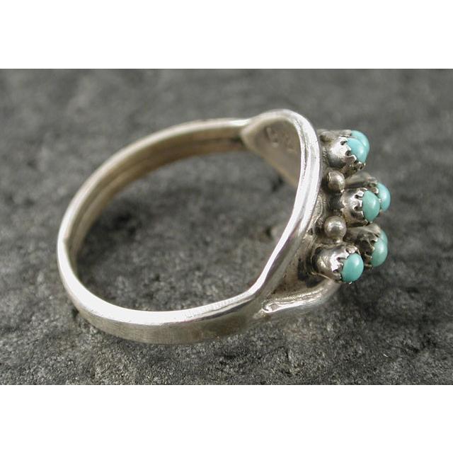 シルバーアクセサリー　リング　インディアンジュエリー シルバーアクセサリー リング インディアンジュエリー ズニ サイズ15
