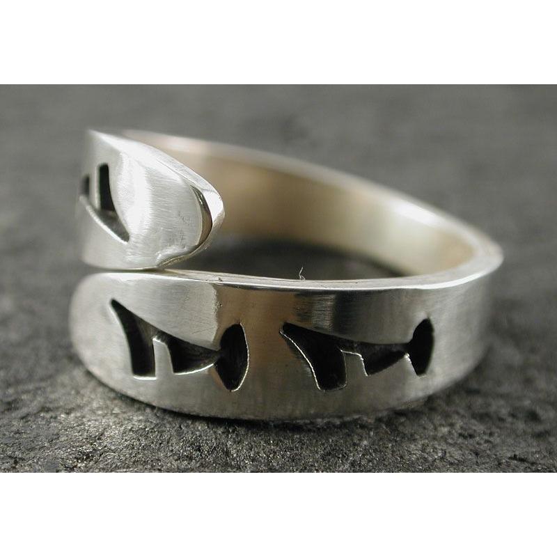 インディアンジュエリー ホピ リング Raymond Kyasyousie サイズ19.5