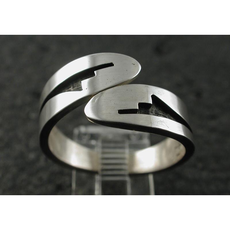 インディアンジュエリー ホピ リング Raymond Kyasyousie サイズ21