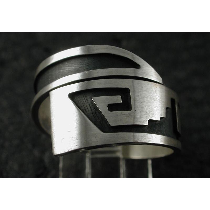 インディアンジュエリー　ホピリング シルバーアクセサリー リング インディアンジュエリー ホピ