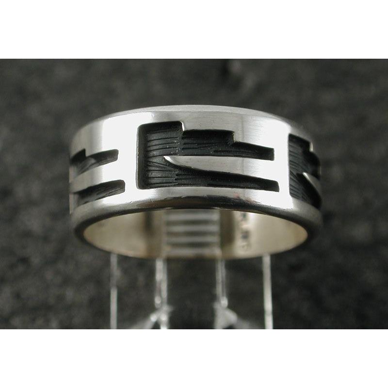 シルバーアクセサリー リング インディアンジュエリー ホピ Pascal  