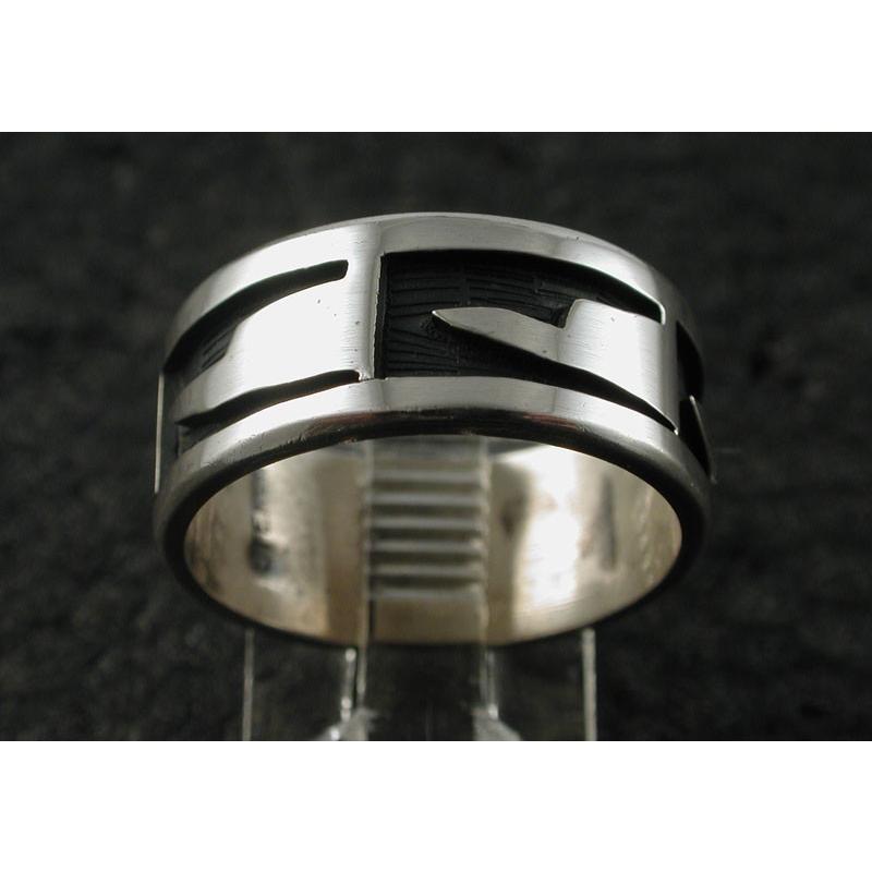 シルバーアクセサリー リング インディアンジュエリー ホピ Pascal