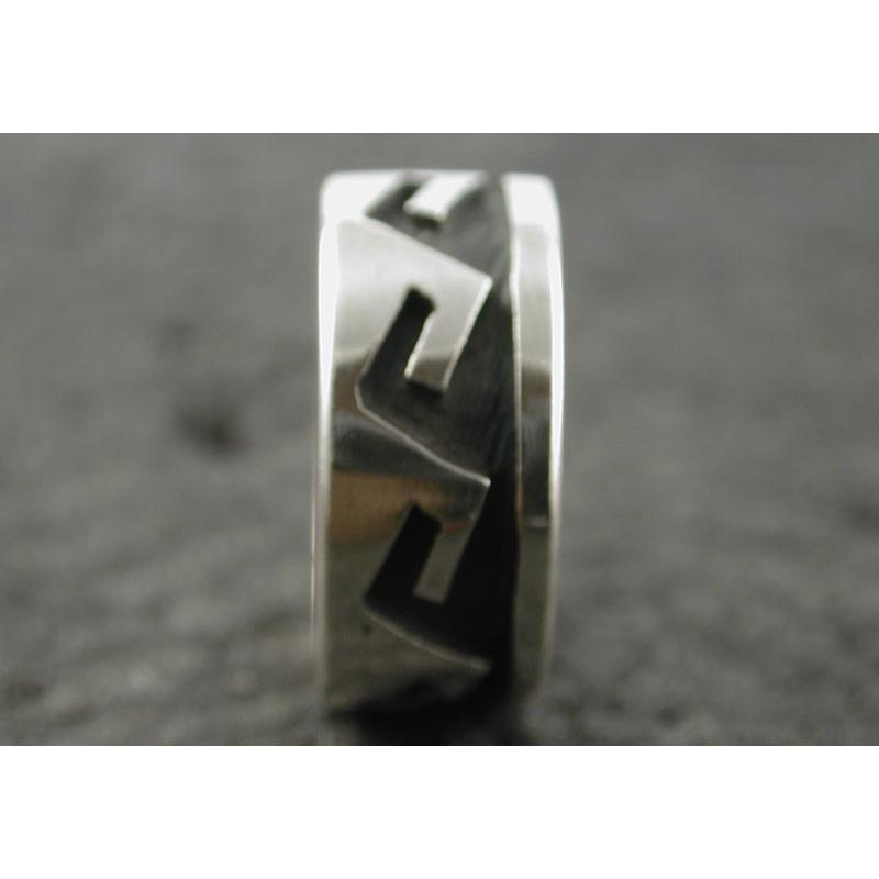 シルバーアクセサリー リング インディアンジュエリー ホピ サイズ8.5