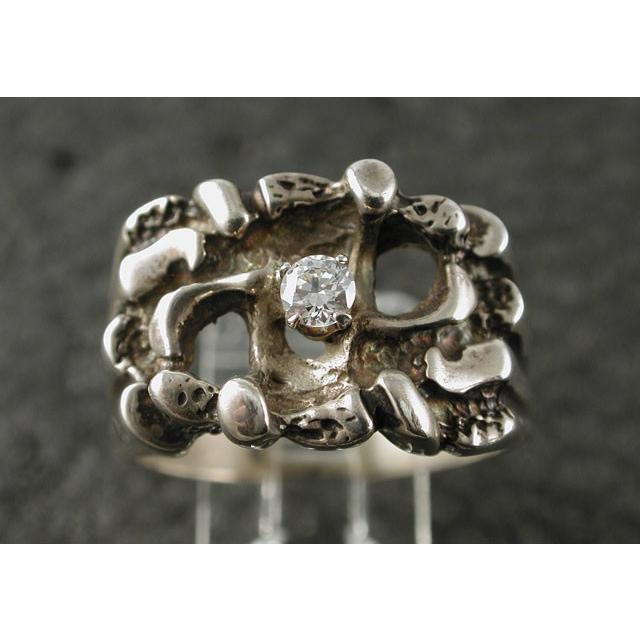 シルバーアクセサリー リング インディアンジュエリー ナバホ サイズ23