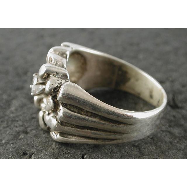 シルバーアクセサリー リング インディアンジュエリー ナバホ サイズ23