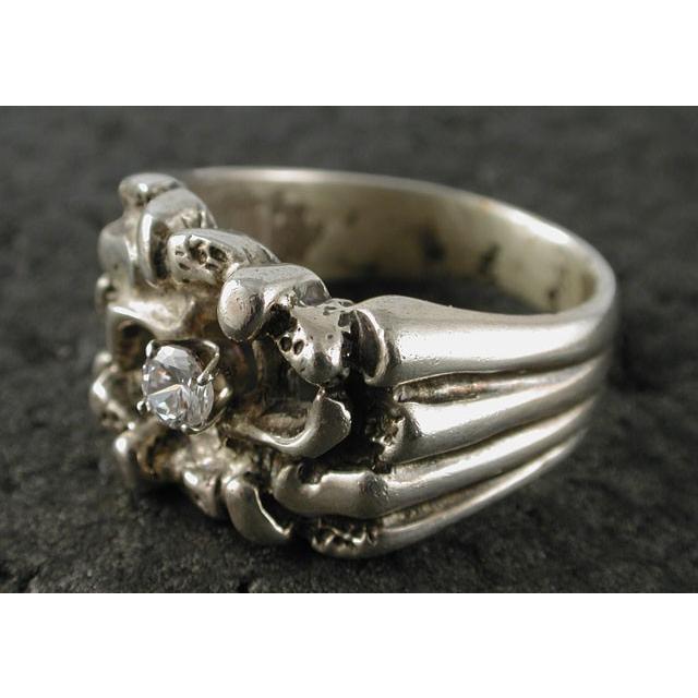 シルバーアクセサリー リング インディアンジュエリー ナバホ サイズ23