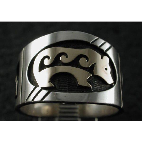 インディアンジュエリー ホピ リング サイズ23.5 : ギャラリーセドナ