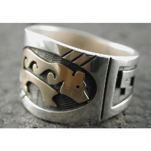 インディアンジュエリー ホピ リング サイズ23.5 : ギャラリーセドナ