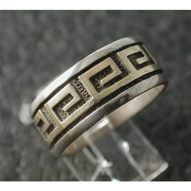 シルバーアクセサリー インディアンジュエリー ホピ リング Art Honani