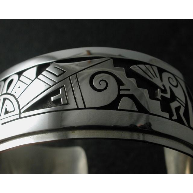 シルバーアクセサリー バングル インディアンジュエリー ホピ