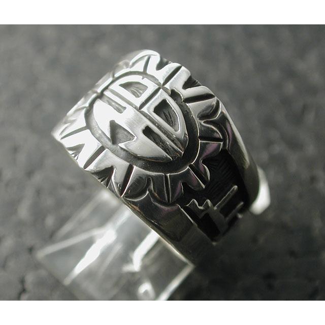 シルバーアクセサリー リング インディアンジュエリー ホピ Belvin