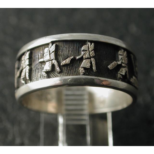 シルバーアクセサリー リング インディアンジュエリー ホピ Bennett