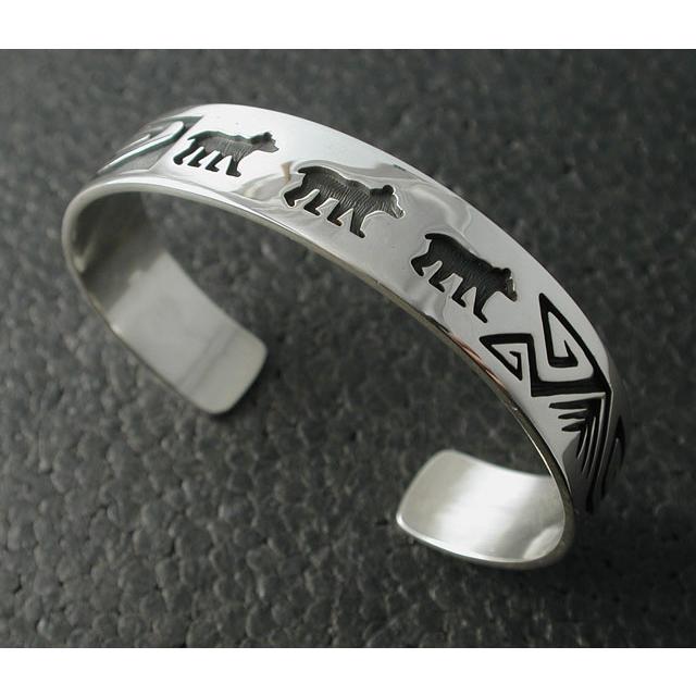 ホピ　バングル シルバーアクセサリー バングル インディアンジュエリー ホピ