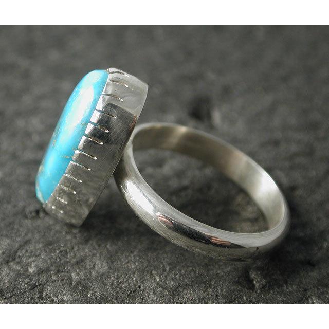 シルバーアクセサリー リング インディアンジュエリー ホピ Elmer