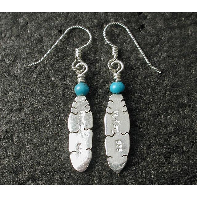シルバーアクセサリー ピアス インディアンジュエリー イスレタ 