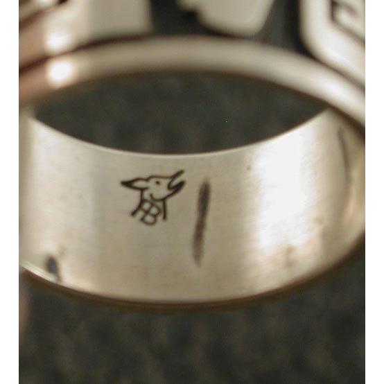 インディアンジュエリー ホピ 14Kリング インディアンジュエリー / ホピ・リング