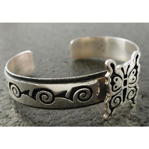 シルバーアクセサリー バングル インディアンジュエリー ホピ