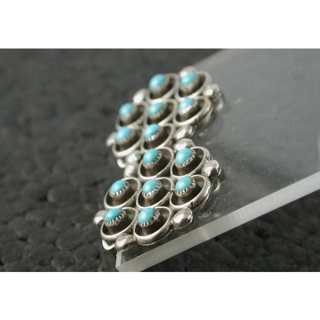 シルバーアクセサリー イヤリング インディアンジュエリー ズニ  