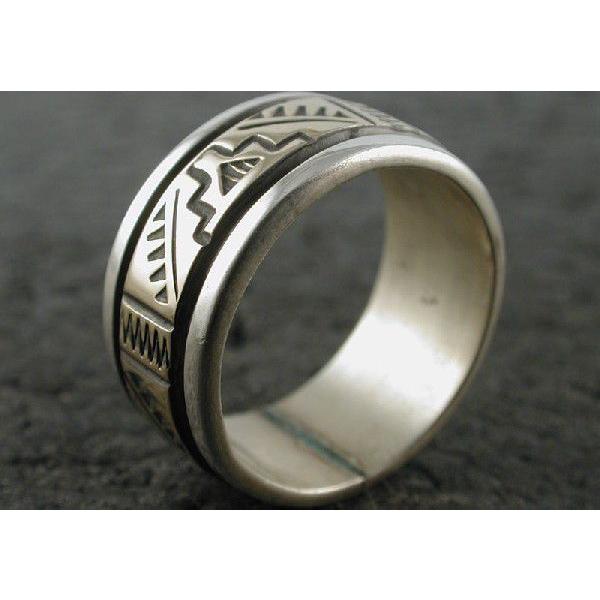 インディアンジュエリー ナバホ リング サイズ21 : ギャラリー