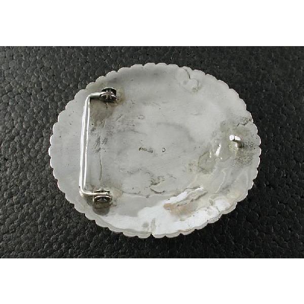 シルバーアクセサリー インディアンジュエリー ナバホ バックル John