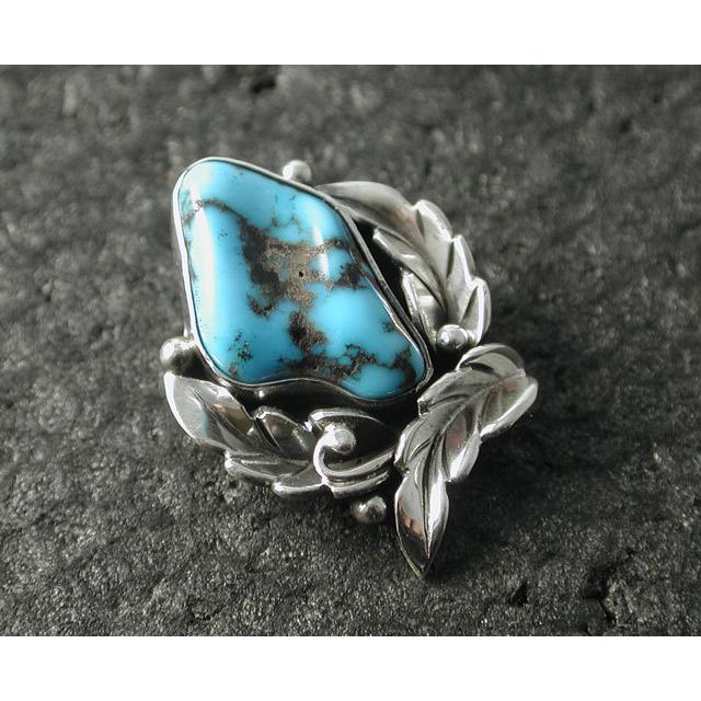 シルバーアクセサリー ブローチ インディアンジュエリー ナバホ