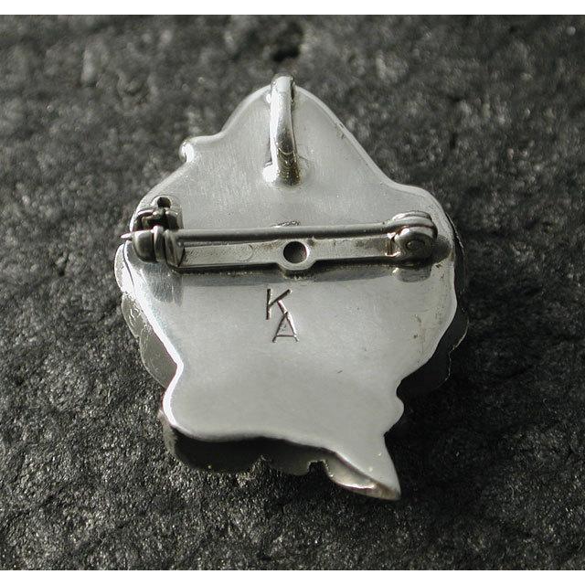 シルバーアクセサリー ブローチ インディアンジュエリー ナバホ