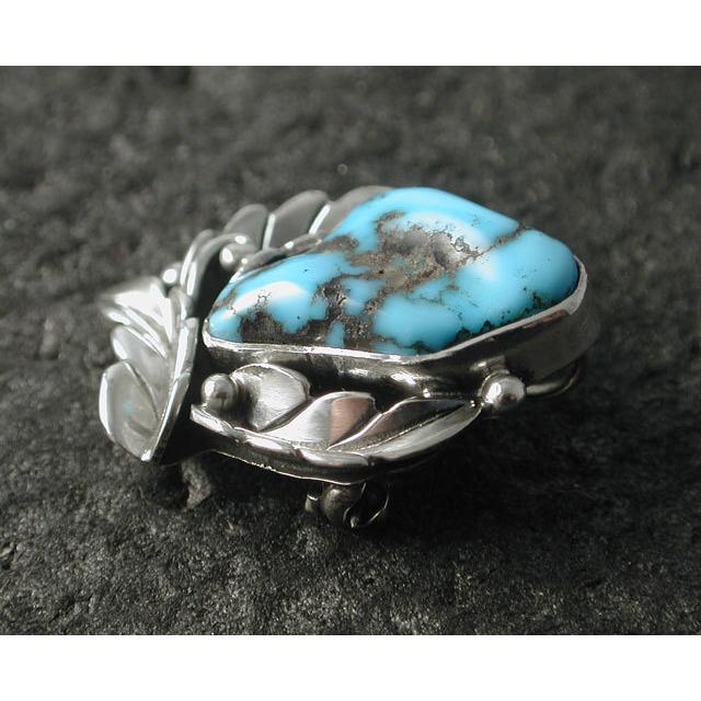 シルバーアクセサリー ブローチ インディアンジュエリー ナバホ