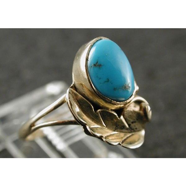 インディアンジュエリー　ナバホ リング インディアンジュエリー ナバホ リング サイズ7.5 : ギャラリーセドナ