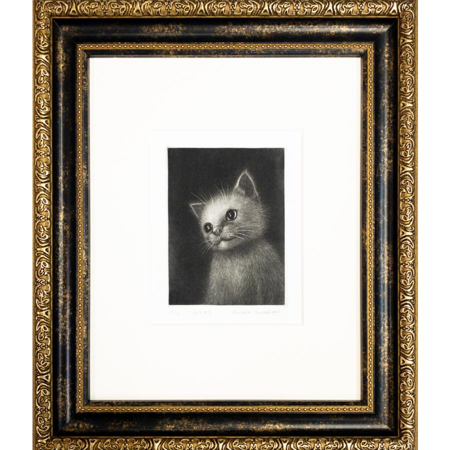 【真作保証】カールト・メイヤー・エバーハート 子猫 銅版画 EC591 真作保証】カールト・メイヤー・エバーハート 子猫 銅版画 EC591 真作