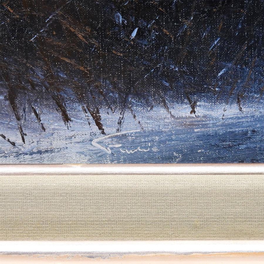 板垣文雄 古寺への径にて 油彩6号 風景画 雪景色 冬 山 自然 道 路 無所属 アート インテリア 油絵 原画 絵画 真作保証 値下げ交渉可能 |  | 02