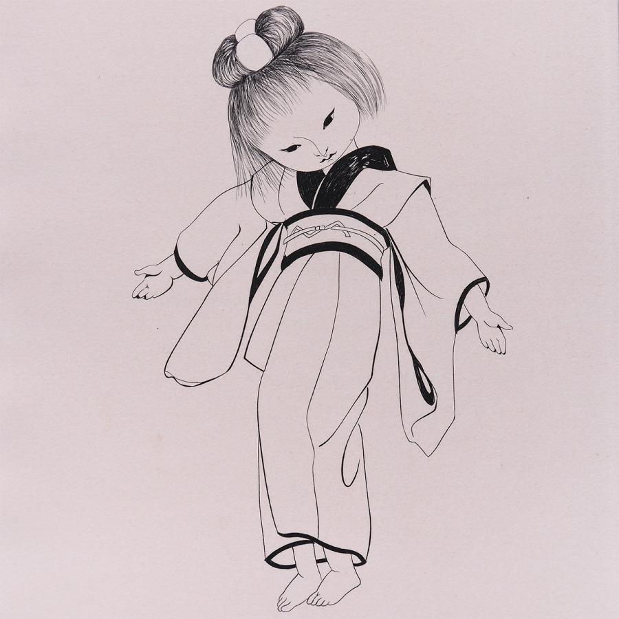 藤田嗣治 女童:海龍より 人物画 女性像 少女 女の子 恩何個 限定175部 解説付 アート インテリア 巨匠 版画 絵画 真作保証 |  | 02