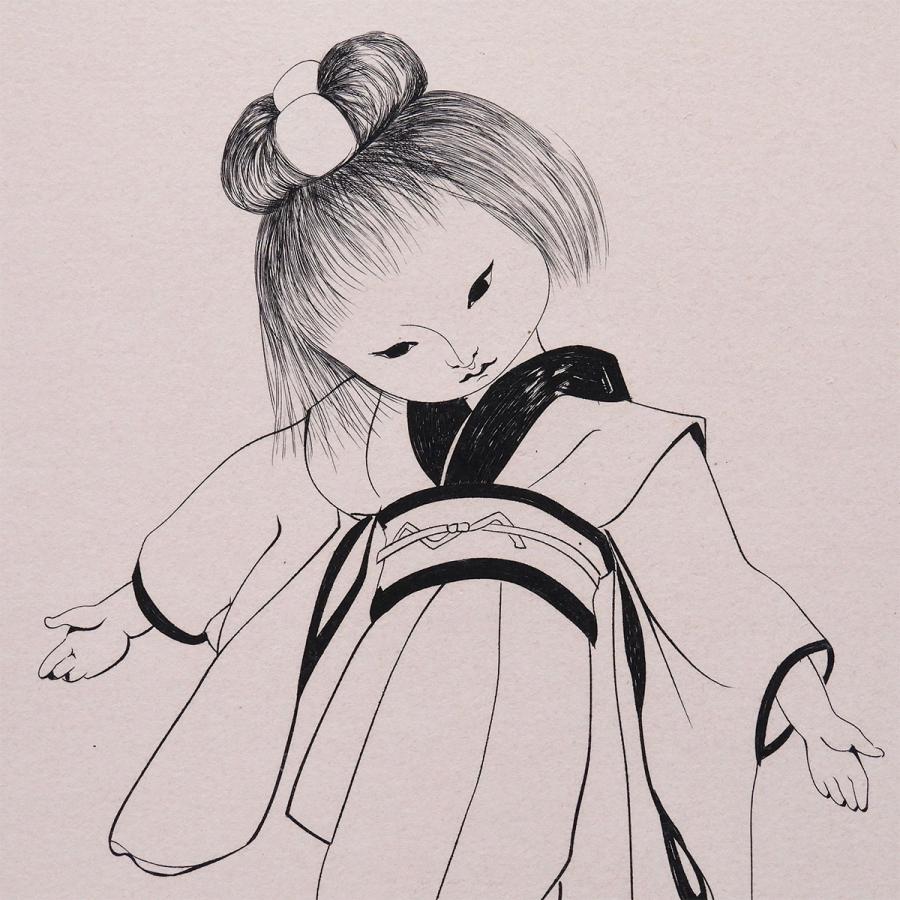 藤田嗣治 女童:海龍より 人物画 女性像 少女 女の子 恩何個 限定175部 解説付 アート インテリア 巨匠 版画 絵画 真作保証 |  | 03