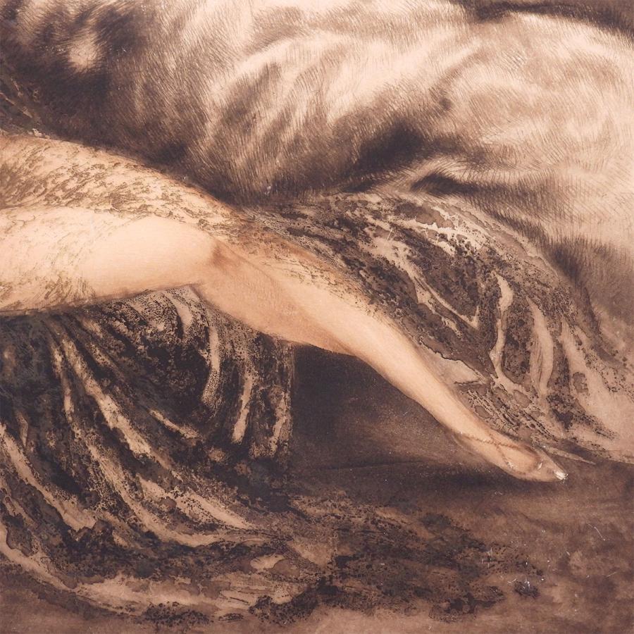 ルイ・イカール 瞑想 人物画 女性像 美人画 煙草 エロス 裸婦 作家直筆サイン 1月11日まで展示 アート 版画 絵画 真作保証 |  | 06